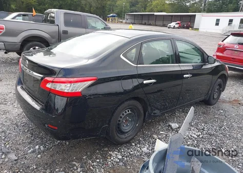 2015 Nissan Sentra S from USA, damaged, VIN 3N1AB7AP2FY303530